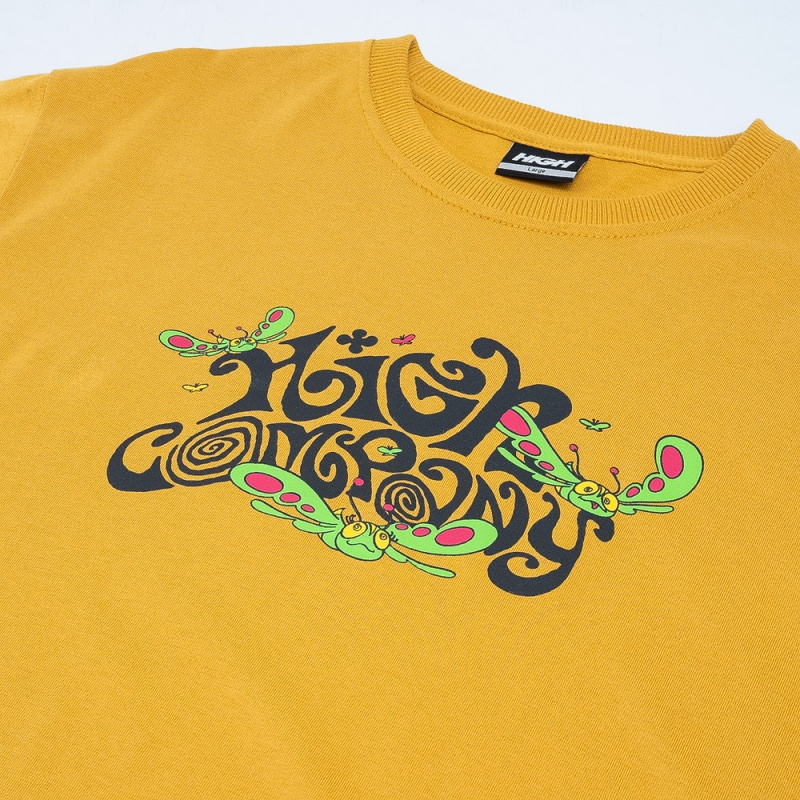 Camiseta High Groove Amarelo