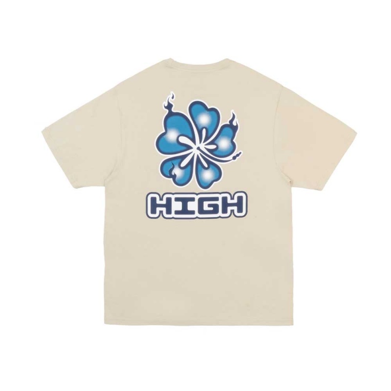 Camiseta High Hawaii Bege