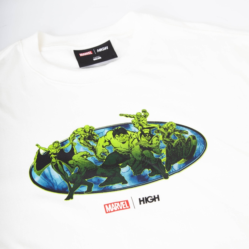 Camiseta High Heroes Branco