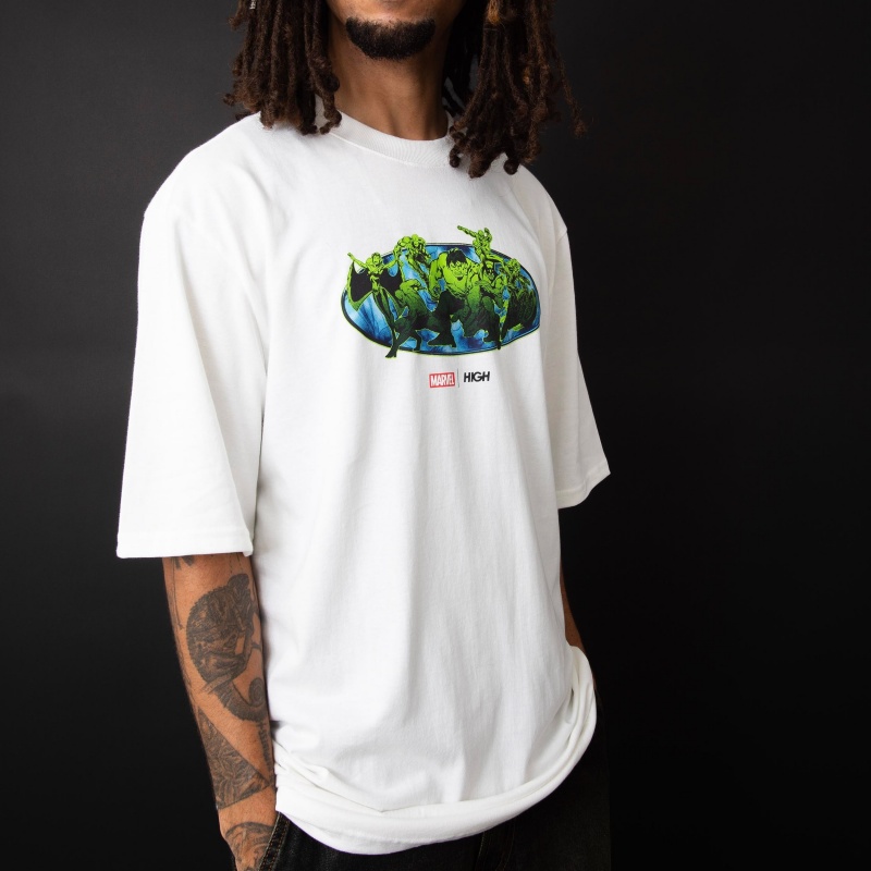 Camiseta High Heroes Branco