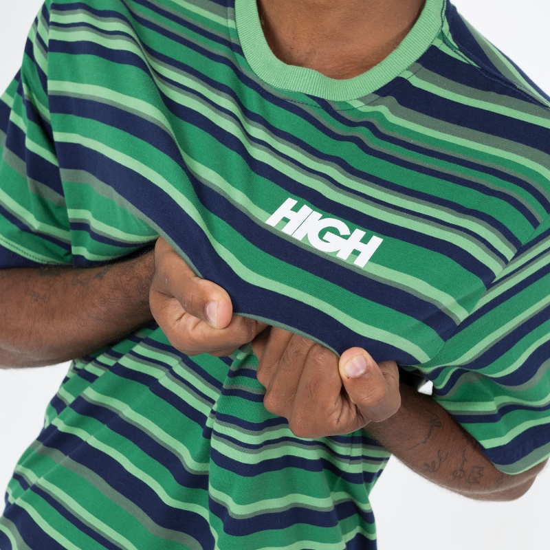 Camiseta High Kidz Glitch Verde