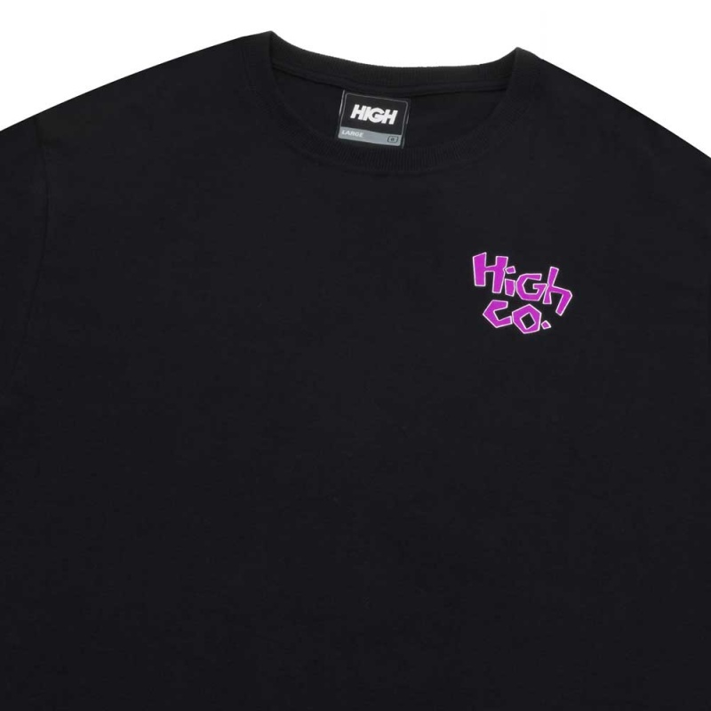 Camiseta High Lizard Preto