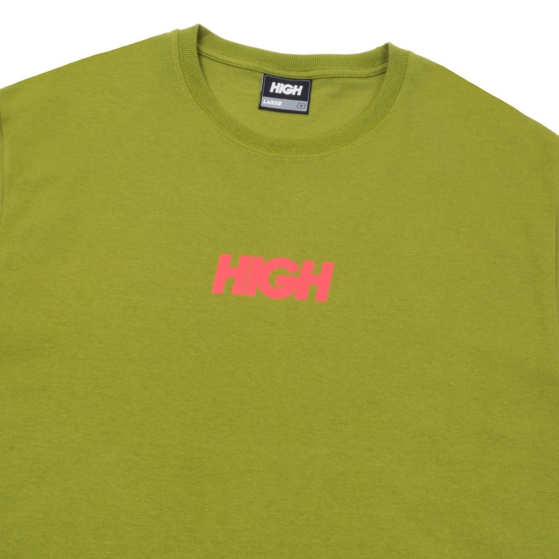 Camiseta High Logo Verde - Loja HIP