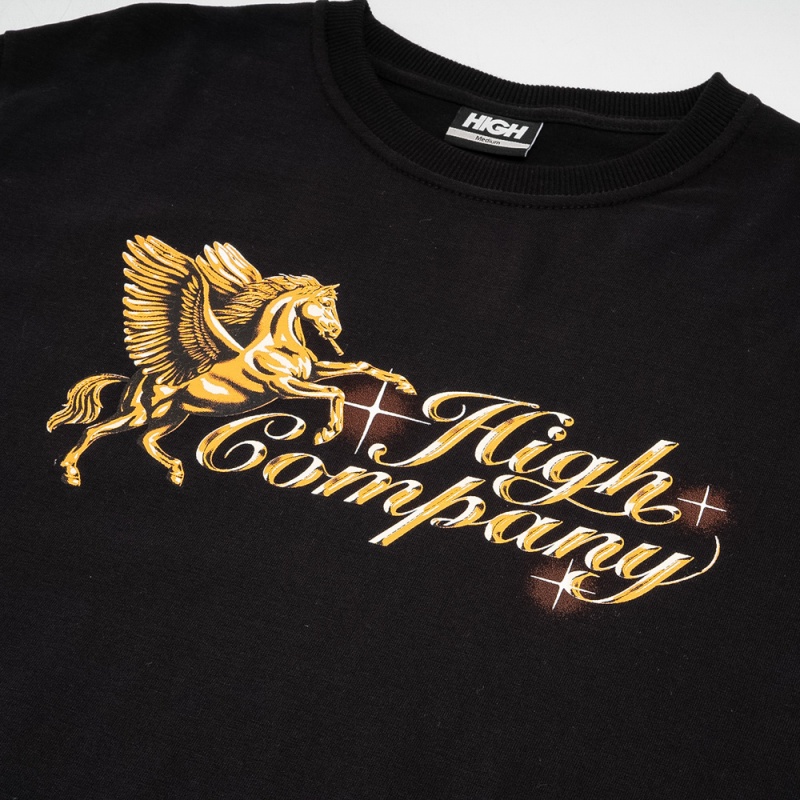 Camiseta High Pegasus Preto