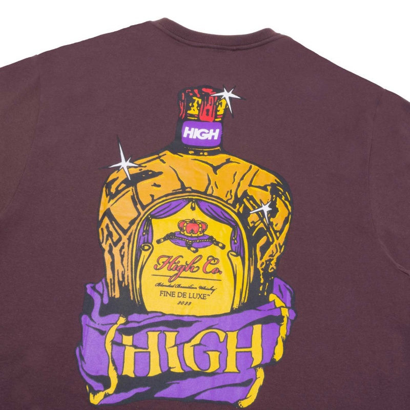 Camiseta High Royal Marrom