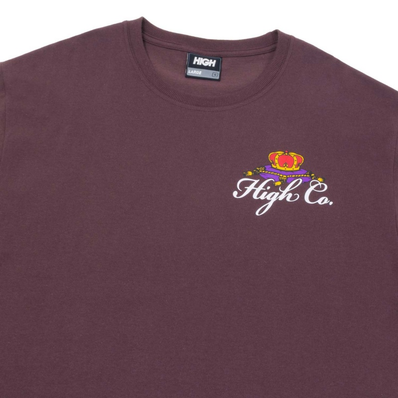 Camiseta High Royal Marrom