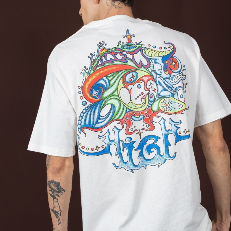 Camiseta High Shroom Branco