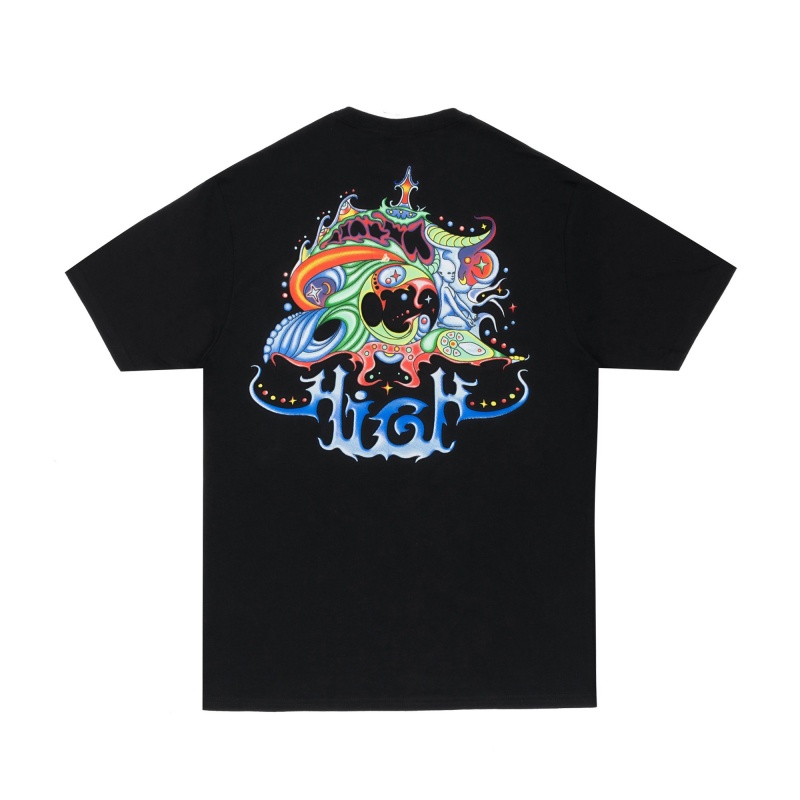 Camiseta High Shroom Preto