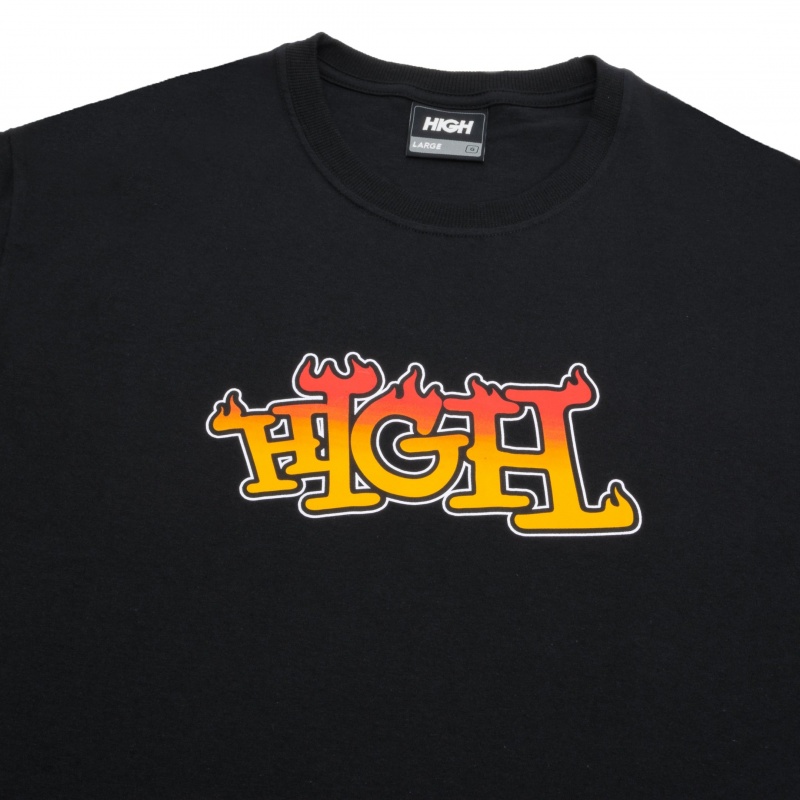 Camiseta High Think Preto 