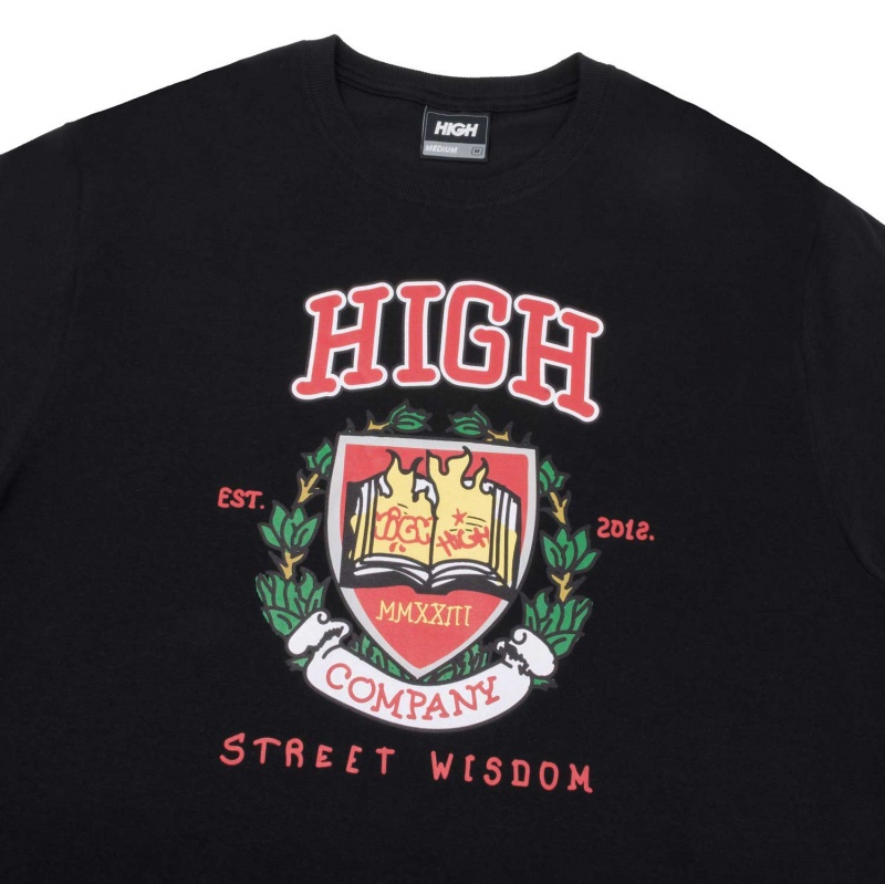 Camiseta High University Preto
