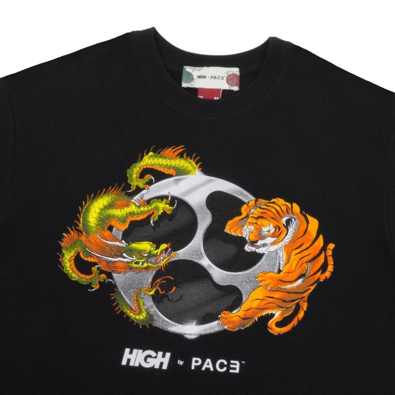 Camiseta High x Pace Tomoe Preto