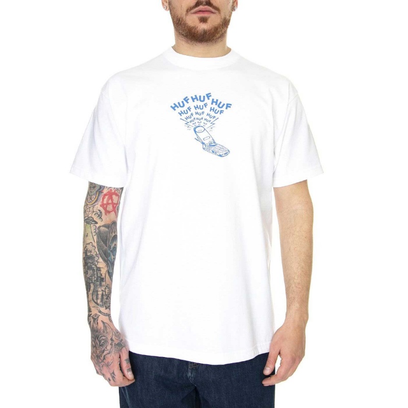 Camiseta Huf Calling Branco