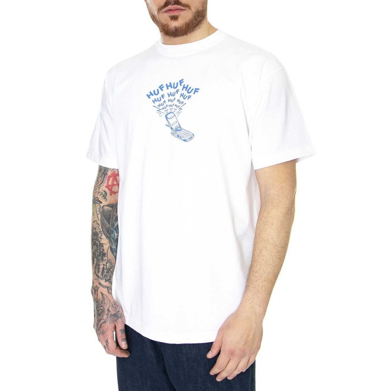 Camiseta Huf Calling Branco