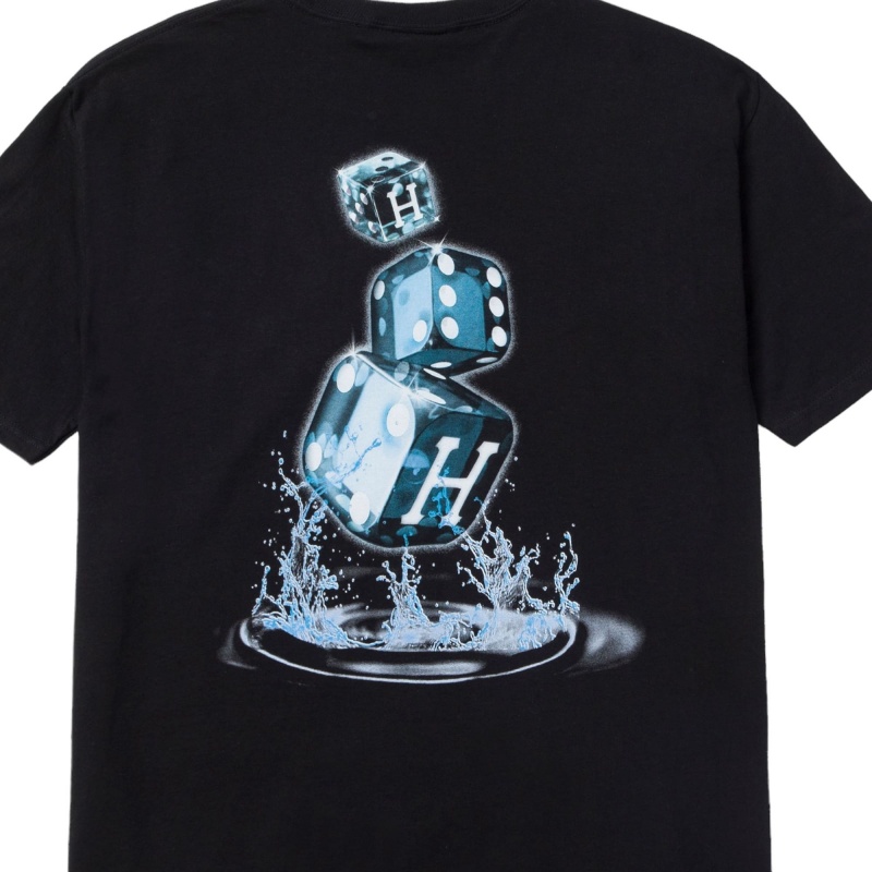 Camiseta Huf Ice Dice Preto