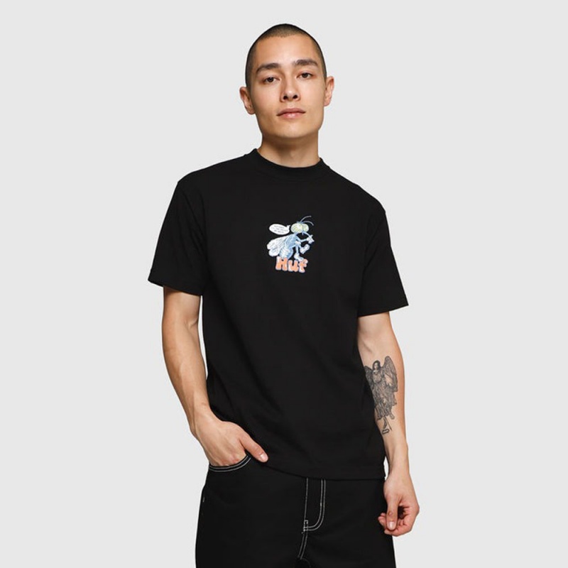 Camiseta Huf Mo Preto