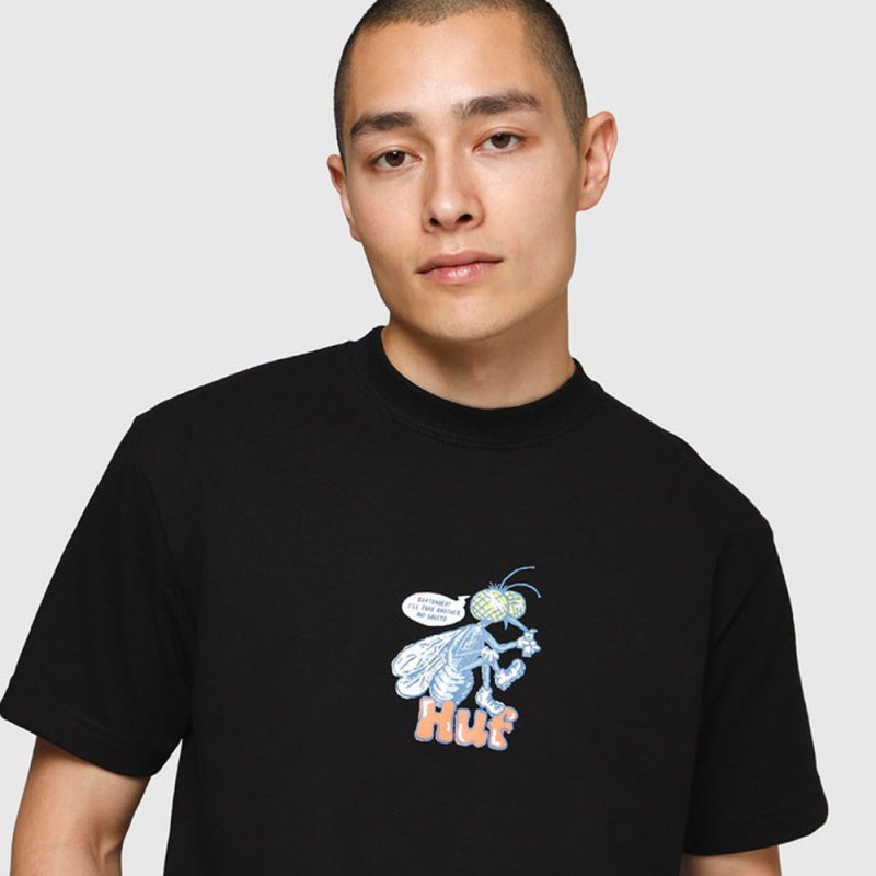 Camiseta Huf Mo Preto