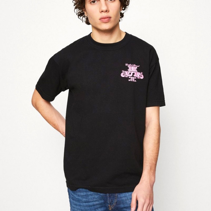 Camiseta Huf Paid In Full Preto
