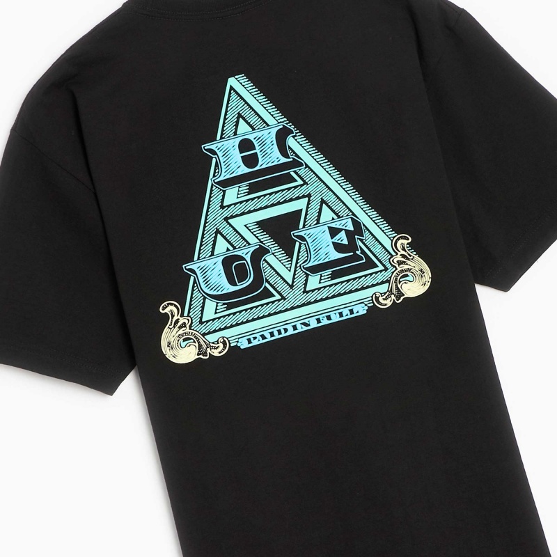 Camiseta Huf Paid In Full Preto