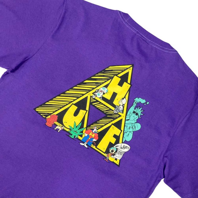 Camiseta Huf Saturday Mornings Lils