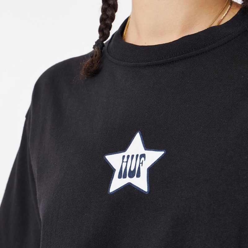 Camiseta Huf Stardust Preto