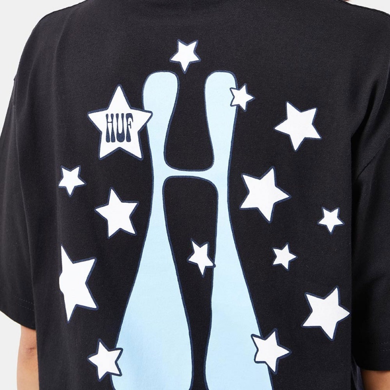 Camiseta Huf Stardust Preto