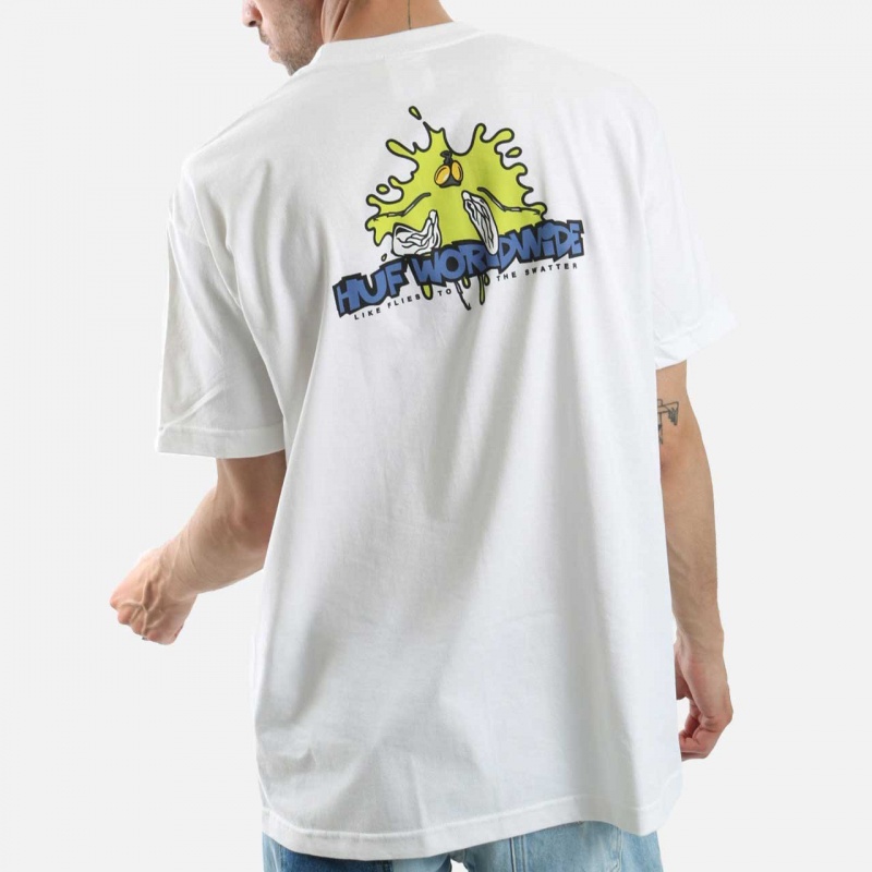 Camiseta Huf Swart Team Branco