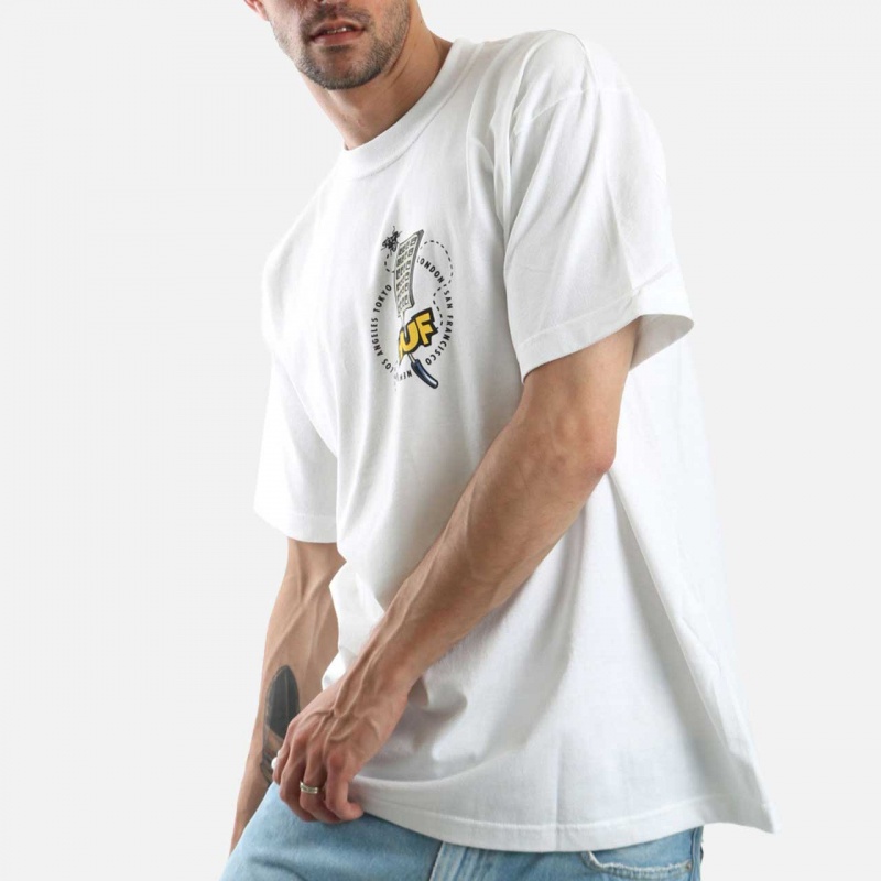 Camiseta Huf Swart Team Branco