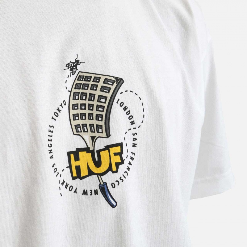 Camiseta Huf Swart Team Branco