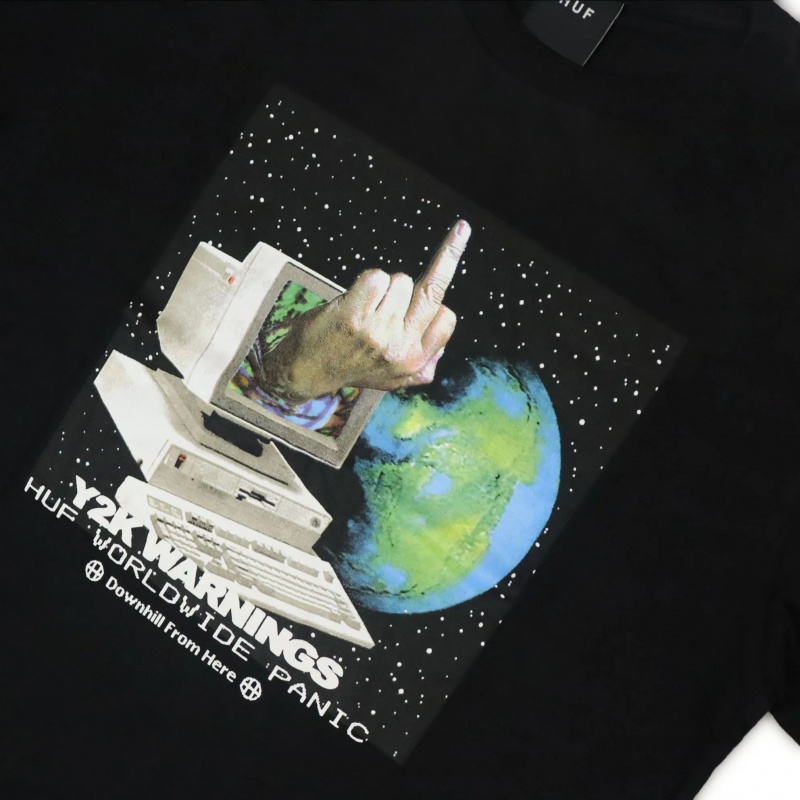 Camiseta Huf Y2K Day Preto