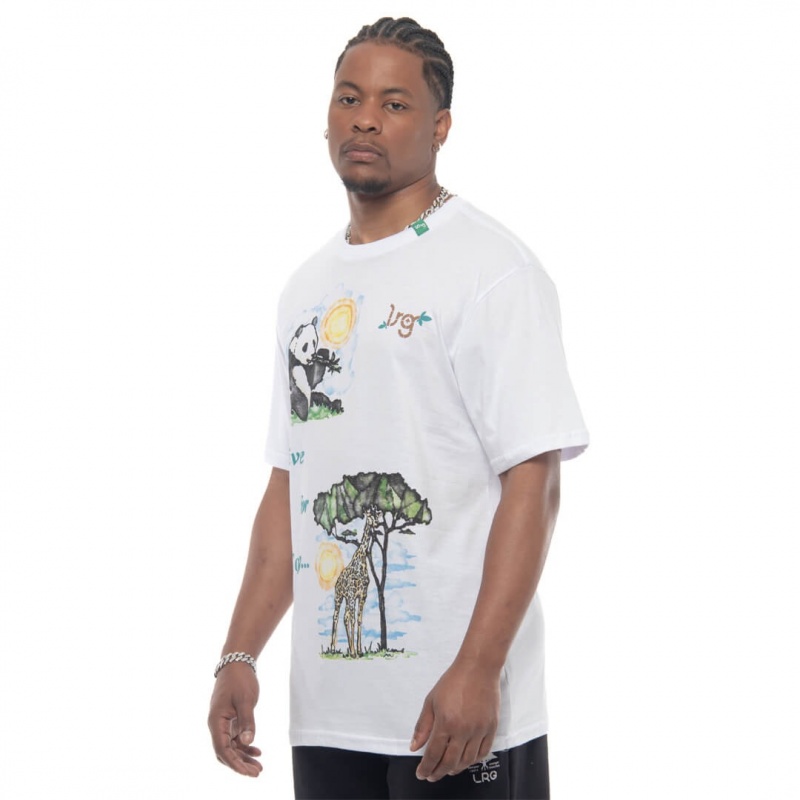 Camiseta LRG Sky High Branco