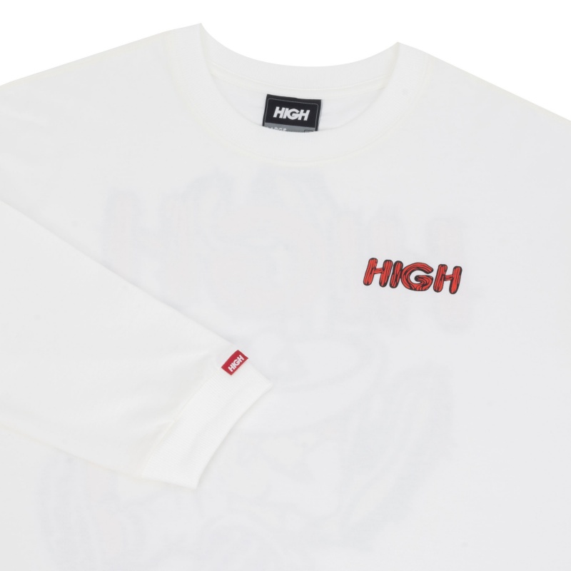 Camiseta Manga Longa High Arriba Branco