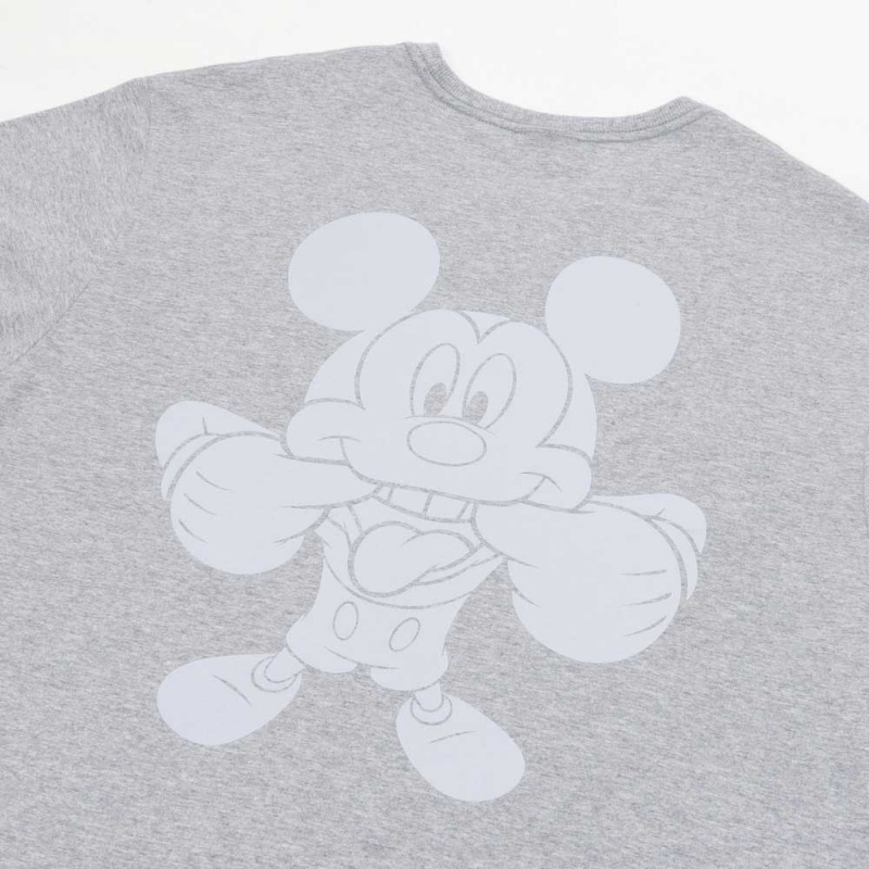 Camiseta Manga Longa High x Disney Cinza