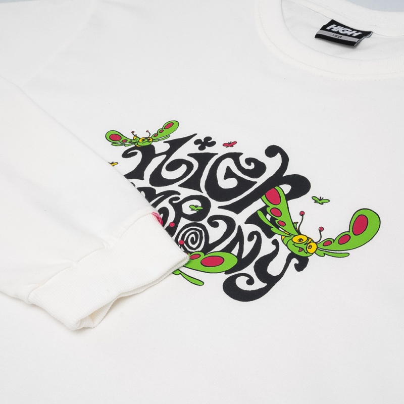 Camiseta Manga Longa High Groove Branco