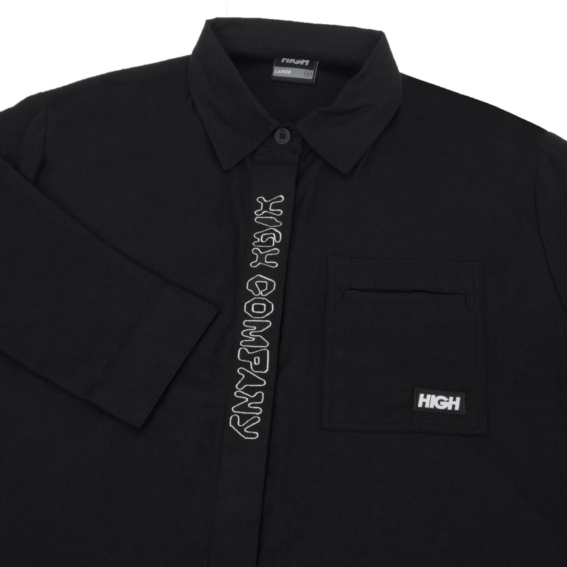 Camiseta Manga Longa High Mechatronics Preto