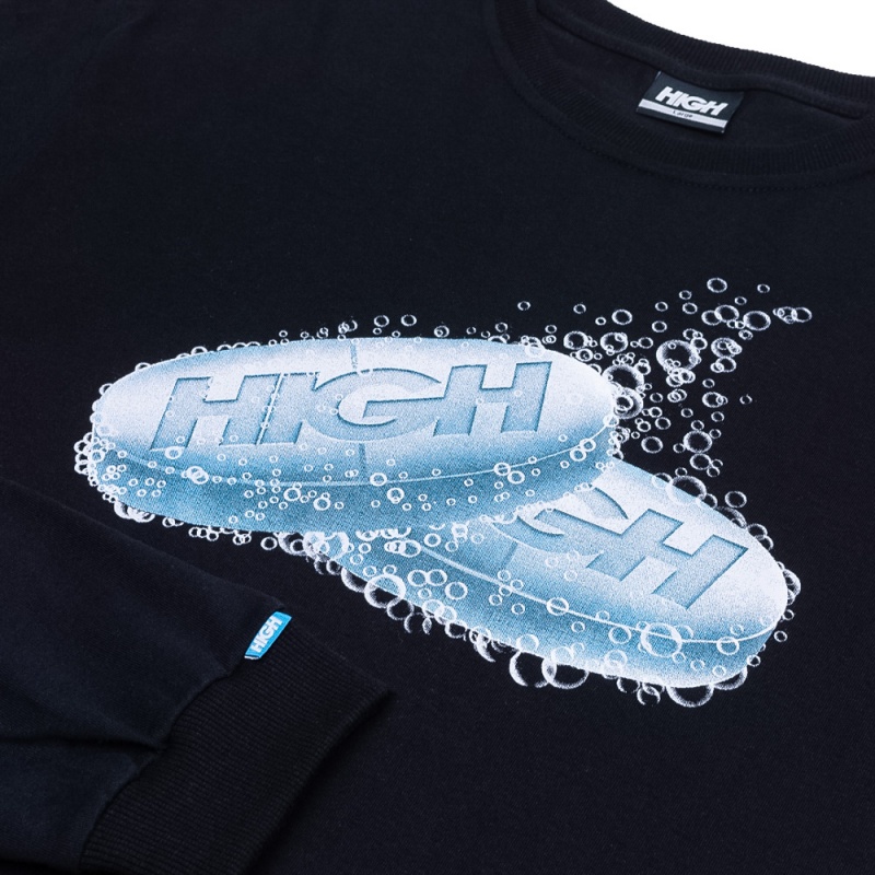 Camiseta Manga Longa High Pills Preto