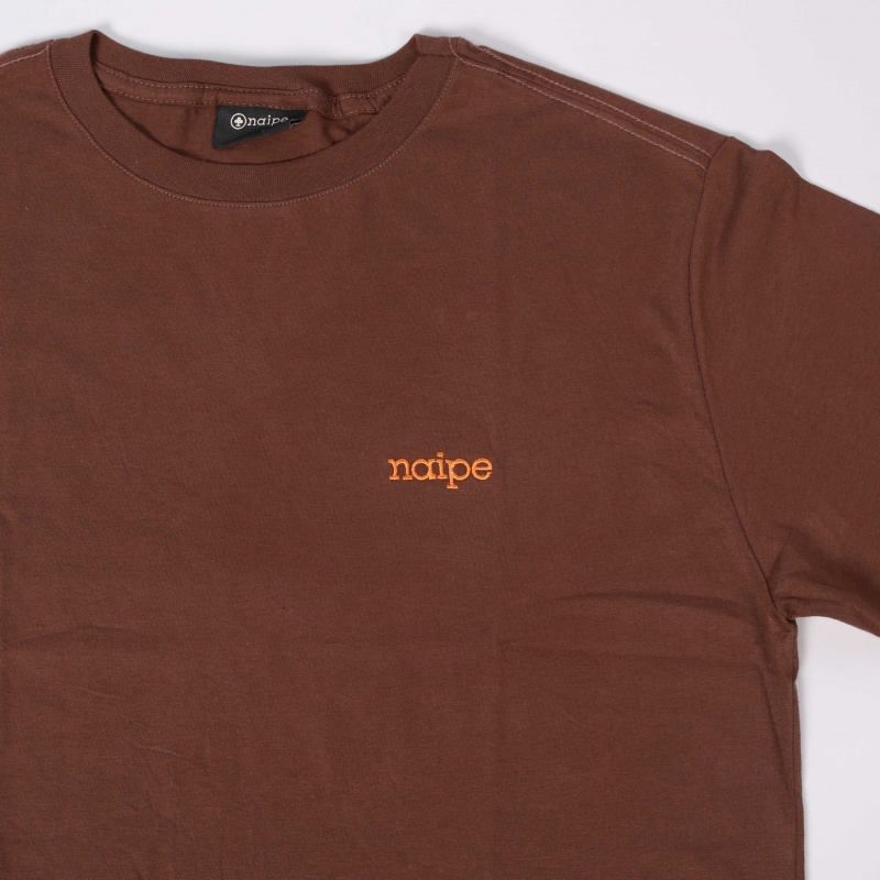 Camiseta Naipe Nw23-009 Marrom