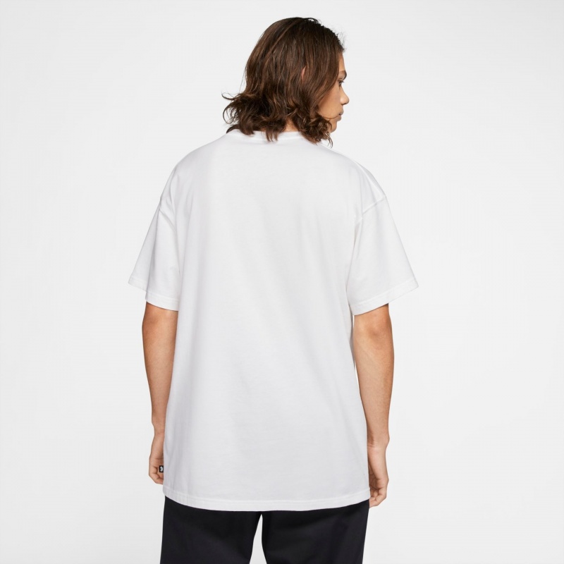 Camiseta Nike Sb Logo Branco