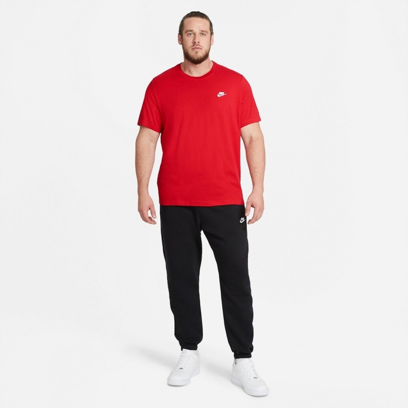 Camiseta Nike Sportswear Club Vermelho