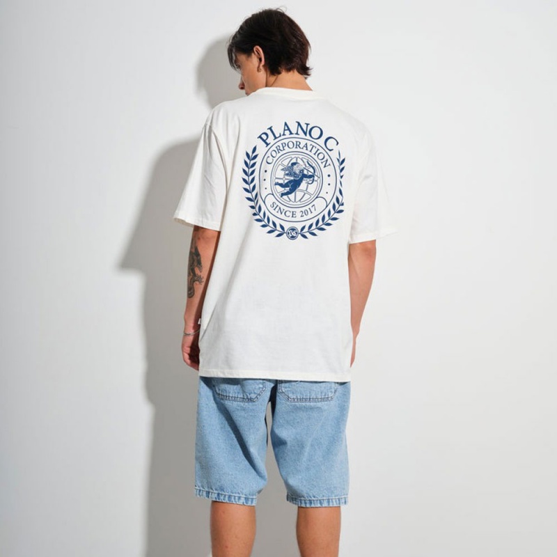 Camiseta Plano C Shield Branco