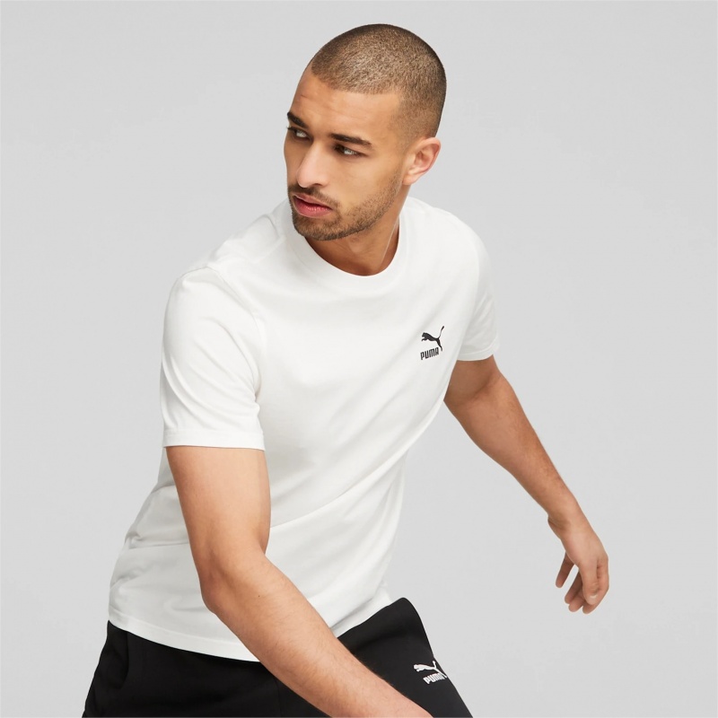 Camiseta Puma Small Logo Branco