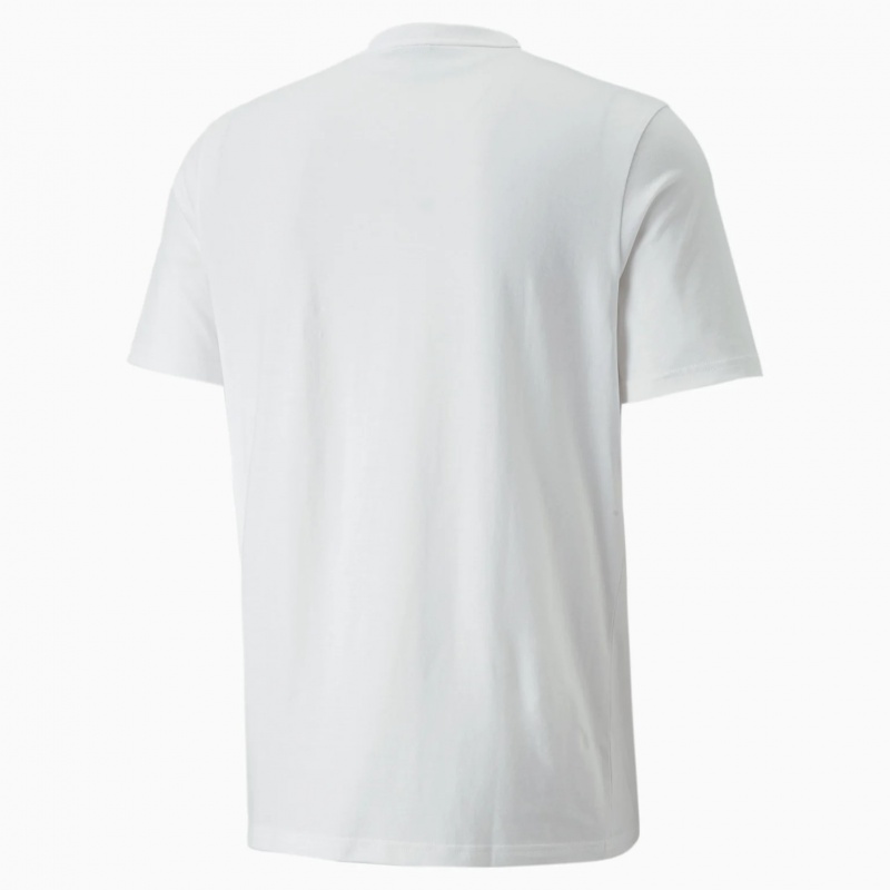 Camiseta Puma Small Logo Branco