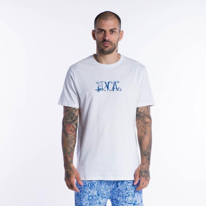 Camiseta RVCA Heads Branco