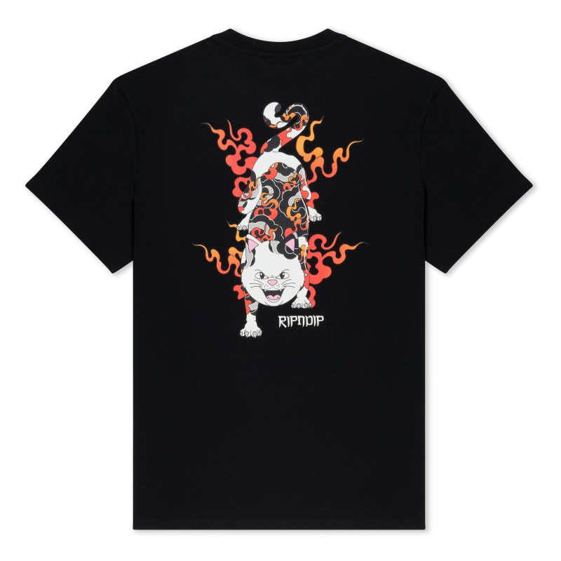 Camiseta Ripndip Nerm De Tigre Preto