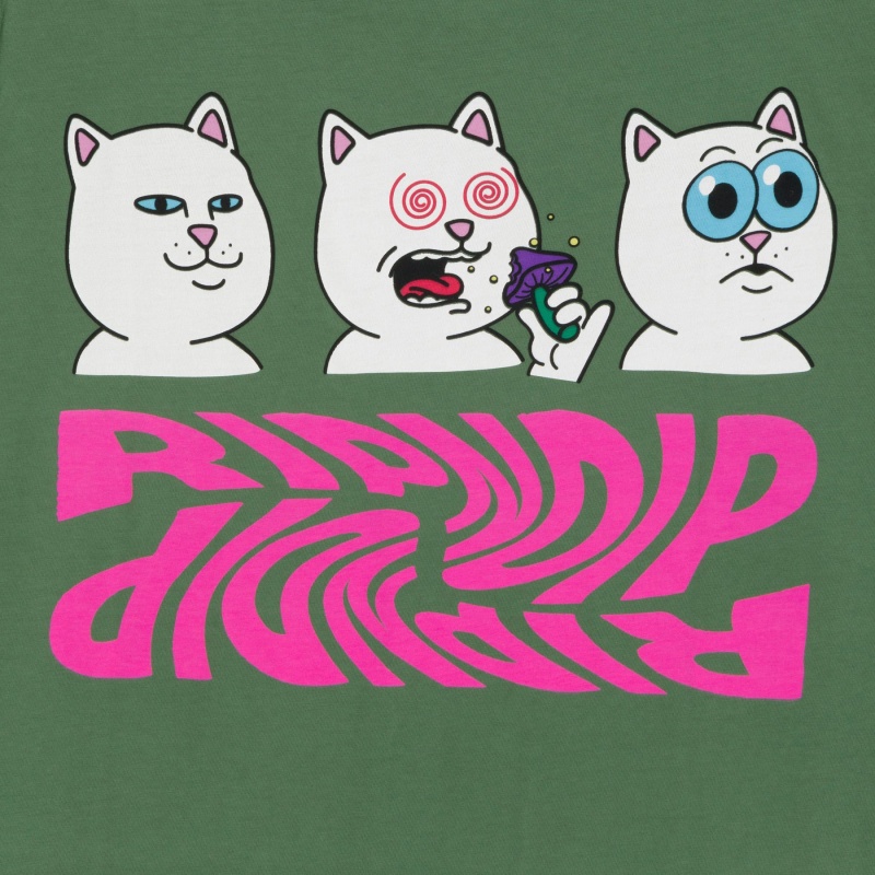 Camiseta Ripndip Shroom Diet Verde