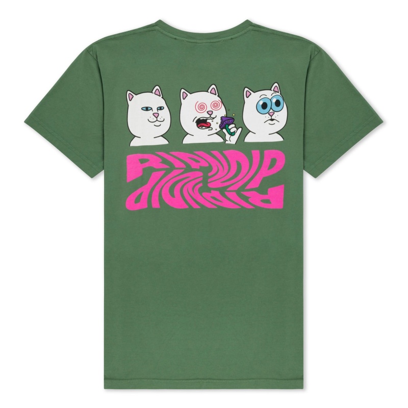 Camiseta Ripndip Shroom Diet Verde