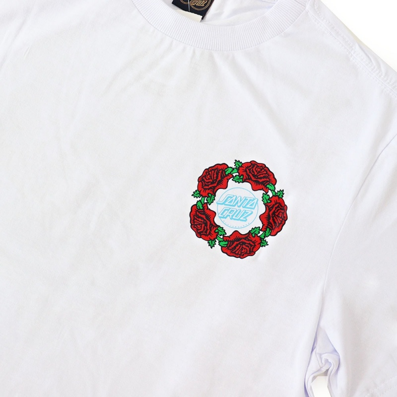 Camiseta Santa Cruz Dressen Mash Branco