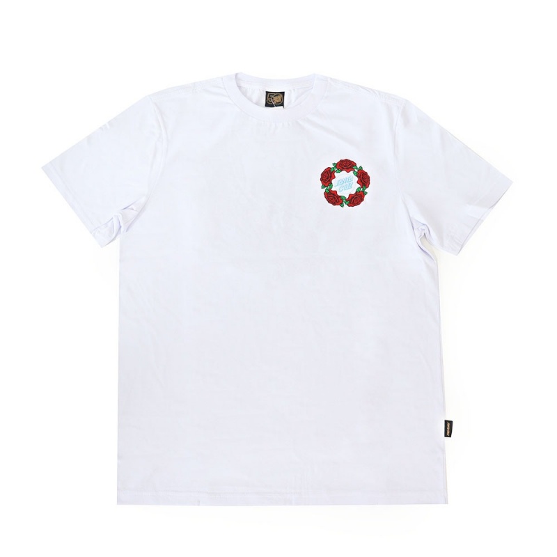 Camiseta Santa Cruz Dressen Mash Branco