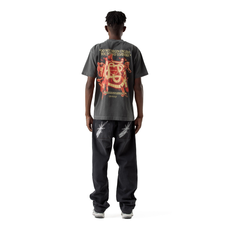 Camiseta Sufgang Sufmanj Cinza