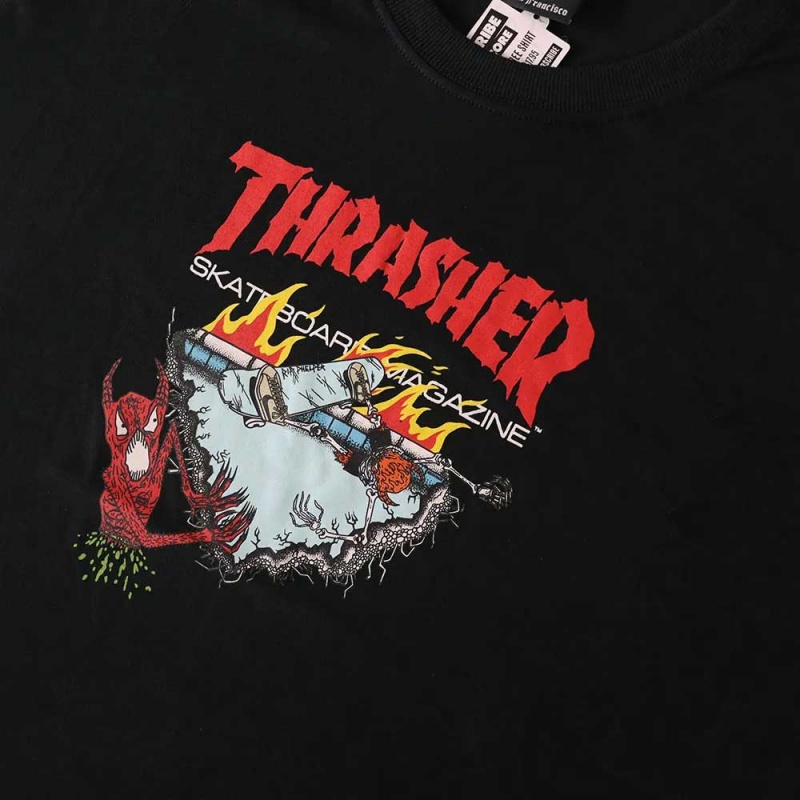 Camiseta Thrasher Neckface Preto