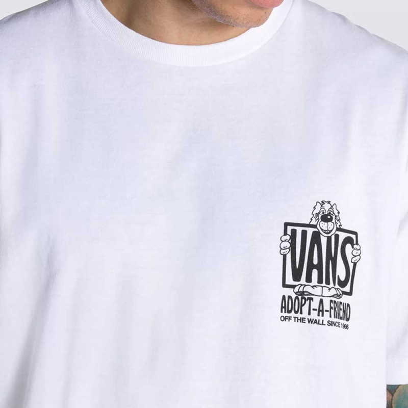 Camiseta Vans Adopted a Friend Branco
